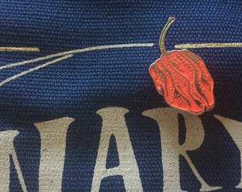 Mild habanero enamel pin