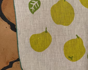 Quince Linen Tea Towel