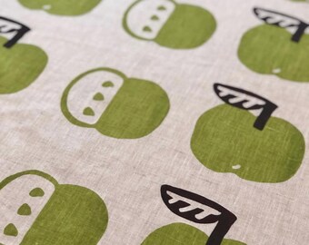 Apple Linen Tea Towel