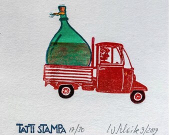 Tatti Stampa print: Demijohn