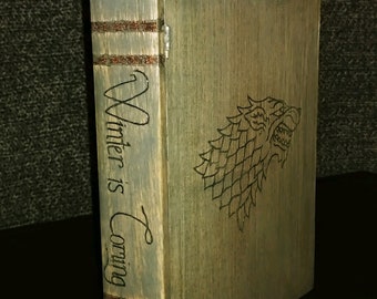 House Stark Wooden Book Box