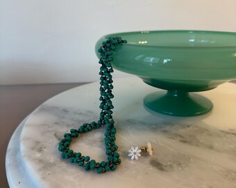 Bol piédestal vintage en jadite