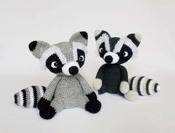 stuffed raccoon pattern
