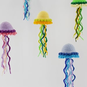 Crochet Jellyfish Pattern: Amigurumi Sea Creature (PDF Pattern)
