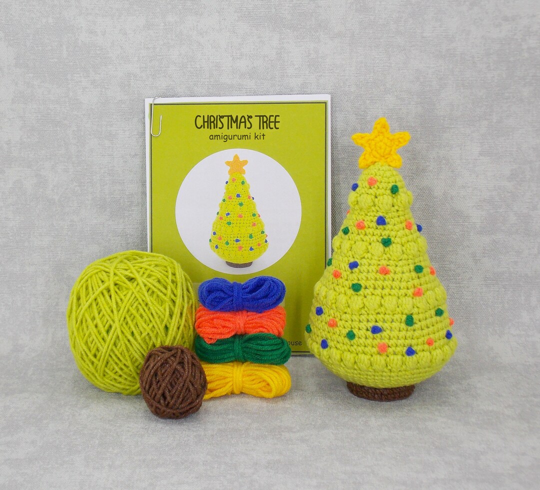 DIY Amigurumi Crochet Kit Christmas Tree / Craft Project / Etsy