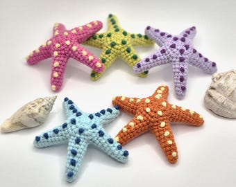 Haakpatroon amigurumi-zeester: knuffeldier (pdf-patroon)