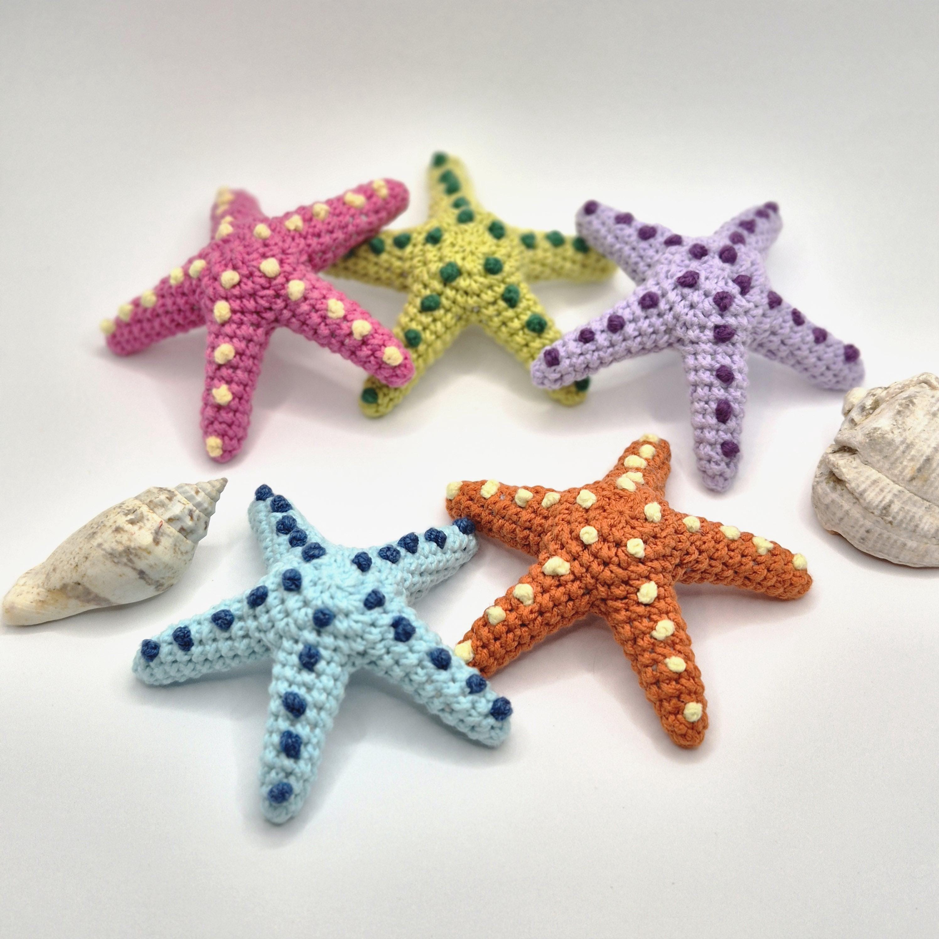 37 Starfish Crochet Patterns for Sea-Inspired Amigurumi, Plush, and Decor 26 Amigurumi Starfish Crochet Pattern: Stuffed Animal Toy