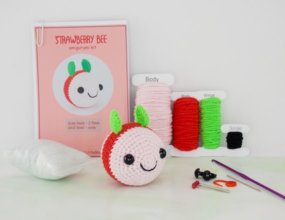 DIY Animal Crochet Kit Sewing Craft Stuffing Skill Classic Starter
