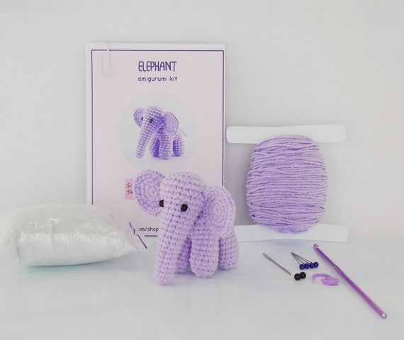 Elephant Crochet Kit 