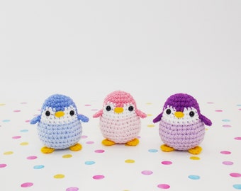 Amigurumi Häkelanleitung Pinguin / gehäkelter Pinguin / Amigurumi-Tiere / Stoffpinguin /