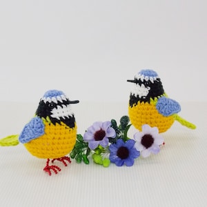 Amigurumi-haakpatroon koolmees (pdf-download)