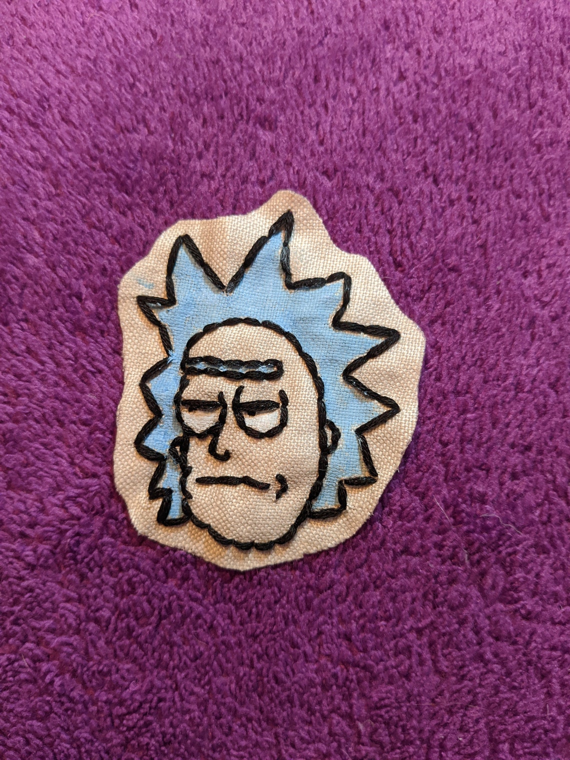 Rick and Morty Patch Etsy