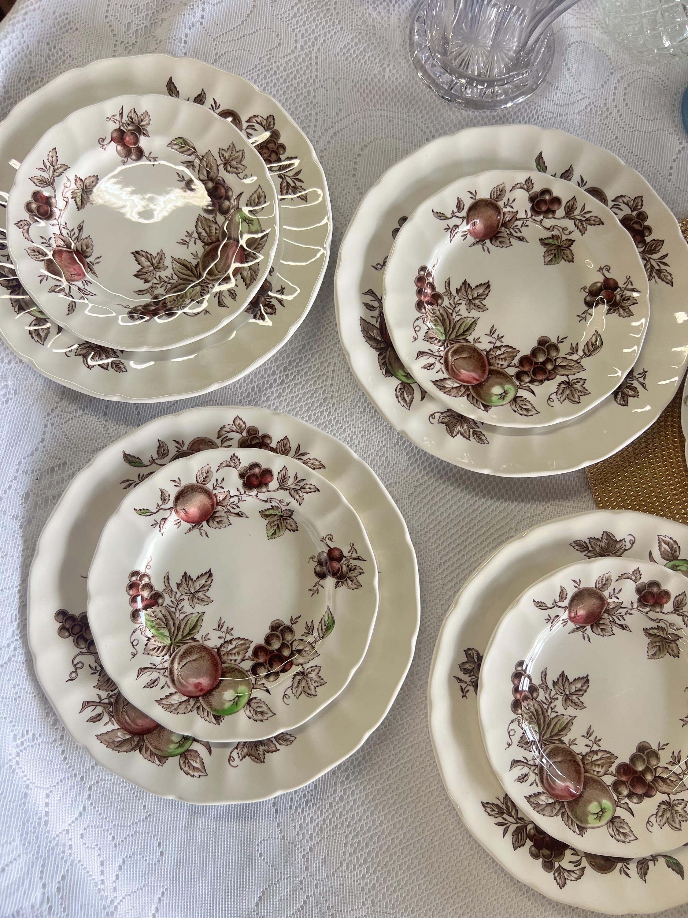Harvest Collection Dinner Plates - Etsy