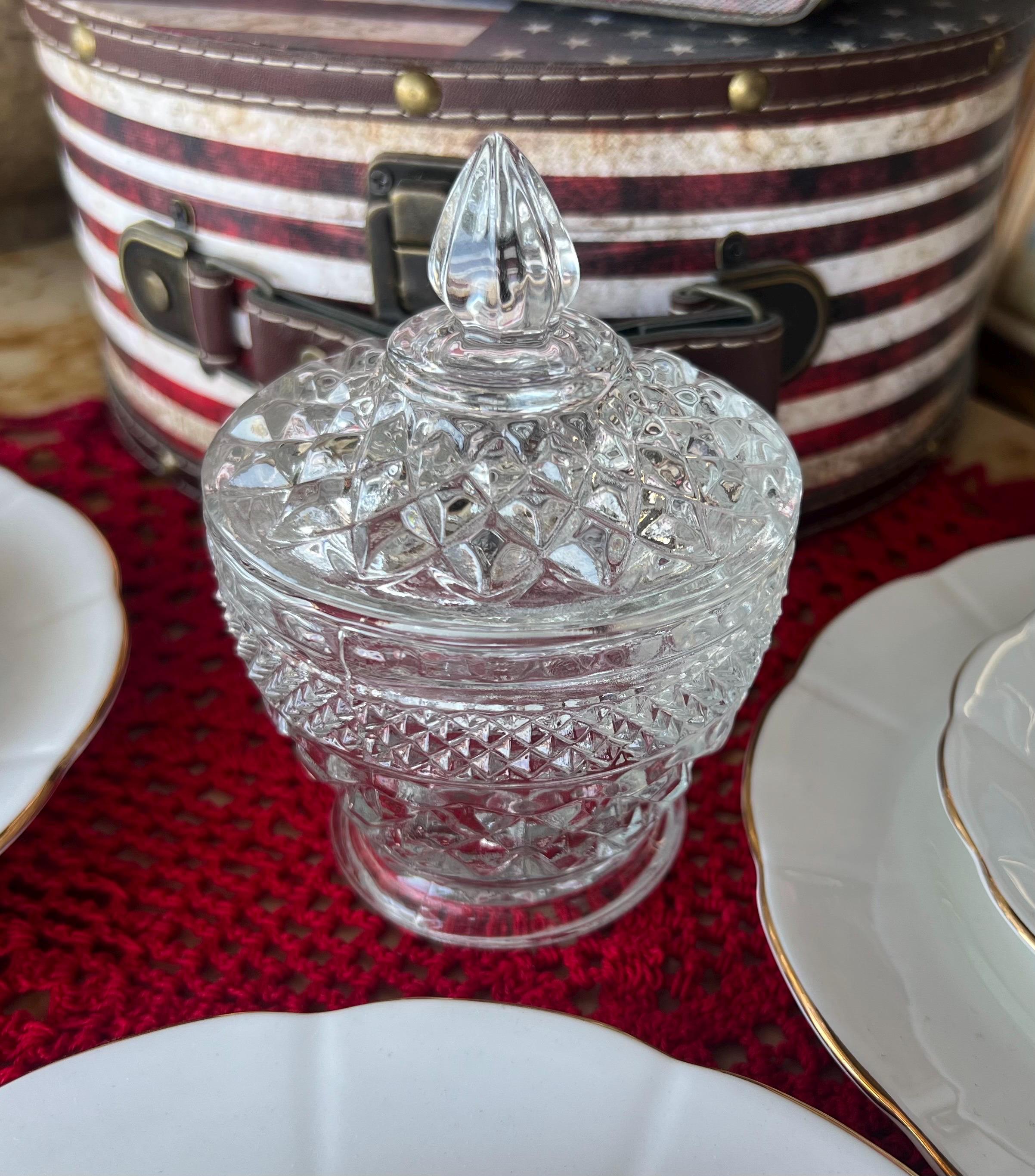 Anchor Hocking Wexford Sugar Bowl - Etsy
