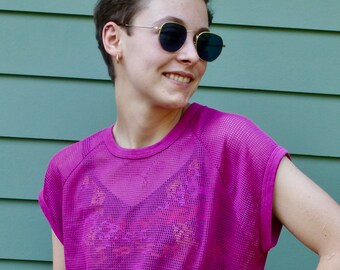 80s mesh shirt