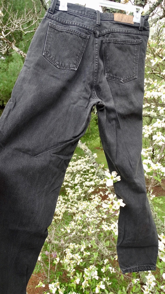 90s Zena Baggy Fit Black Jeans Missy 10 