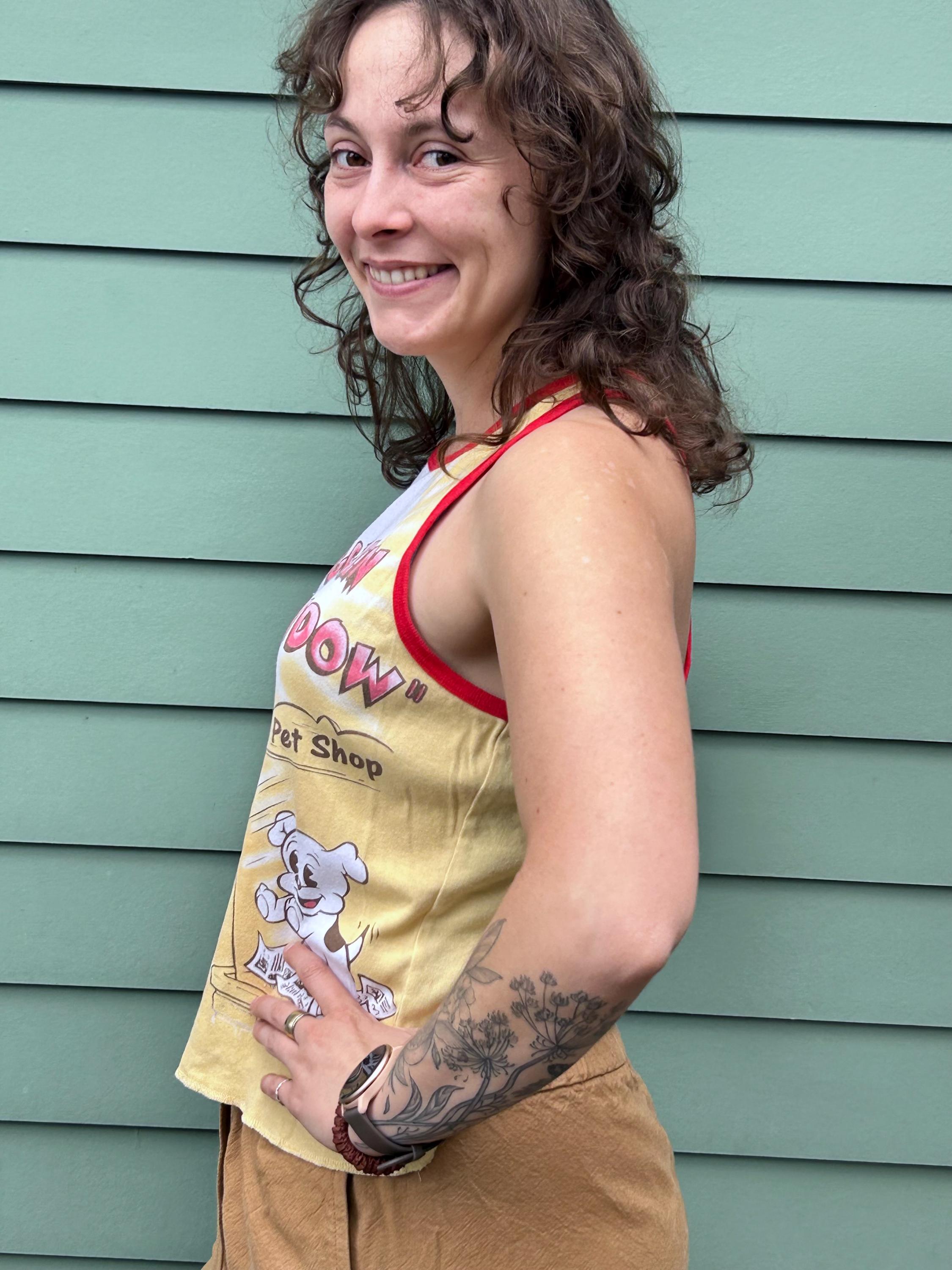 Y2K Betty Boop Tank Top Doggie in the Window Betty Boop Vintage