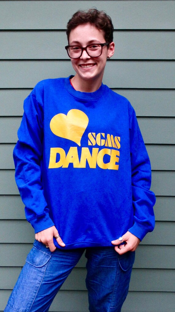 Vintage SGMS Dance Sweatshirt Dance Team Dancer Bl