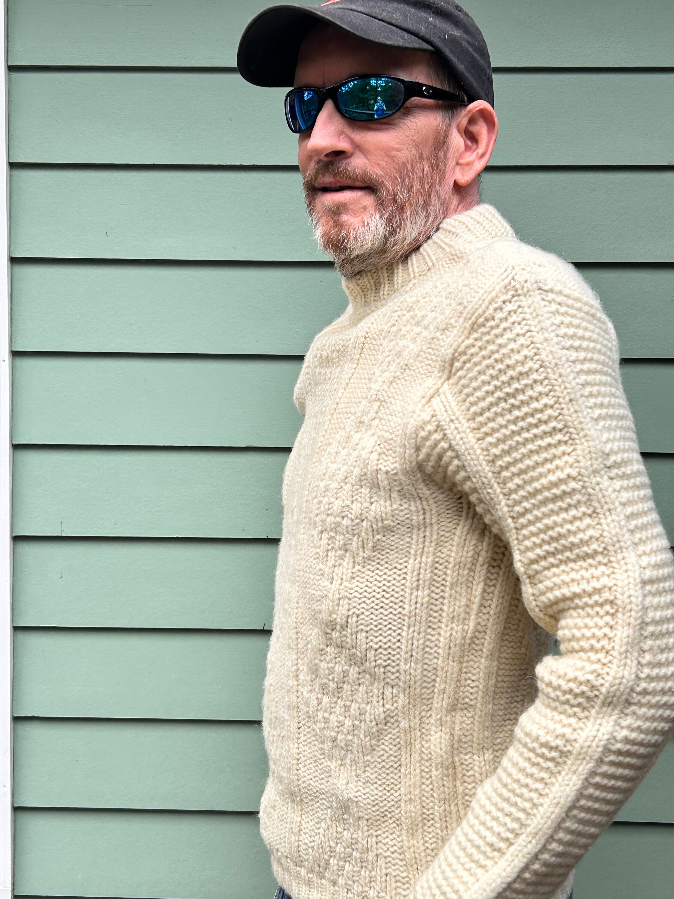 1960s Fishermans Sweater Storeys Mens Size L 60s Sweater Fisherman ...