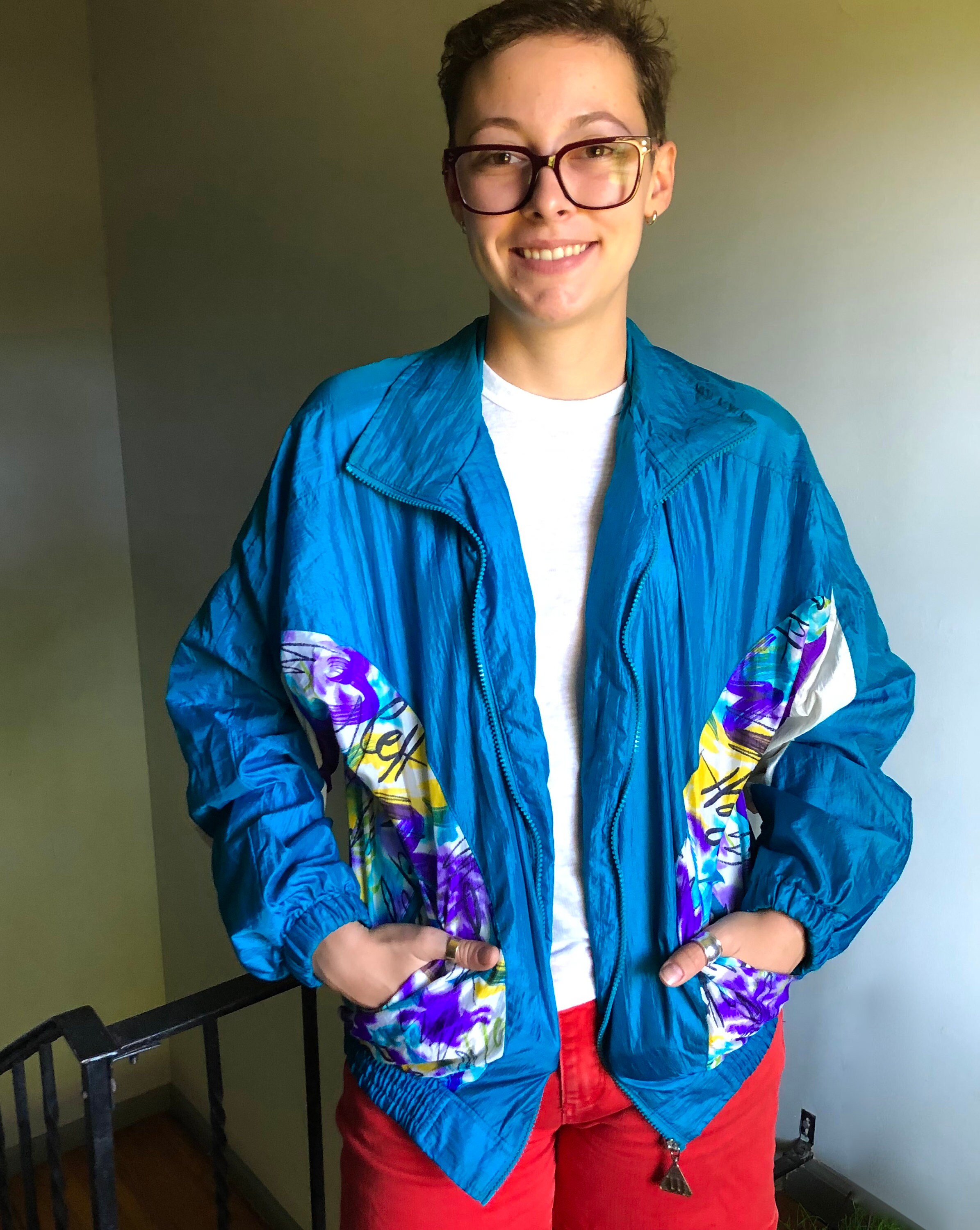 80s Wilson Windbreaker 1980s Athleisure 