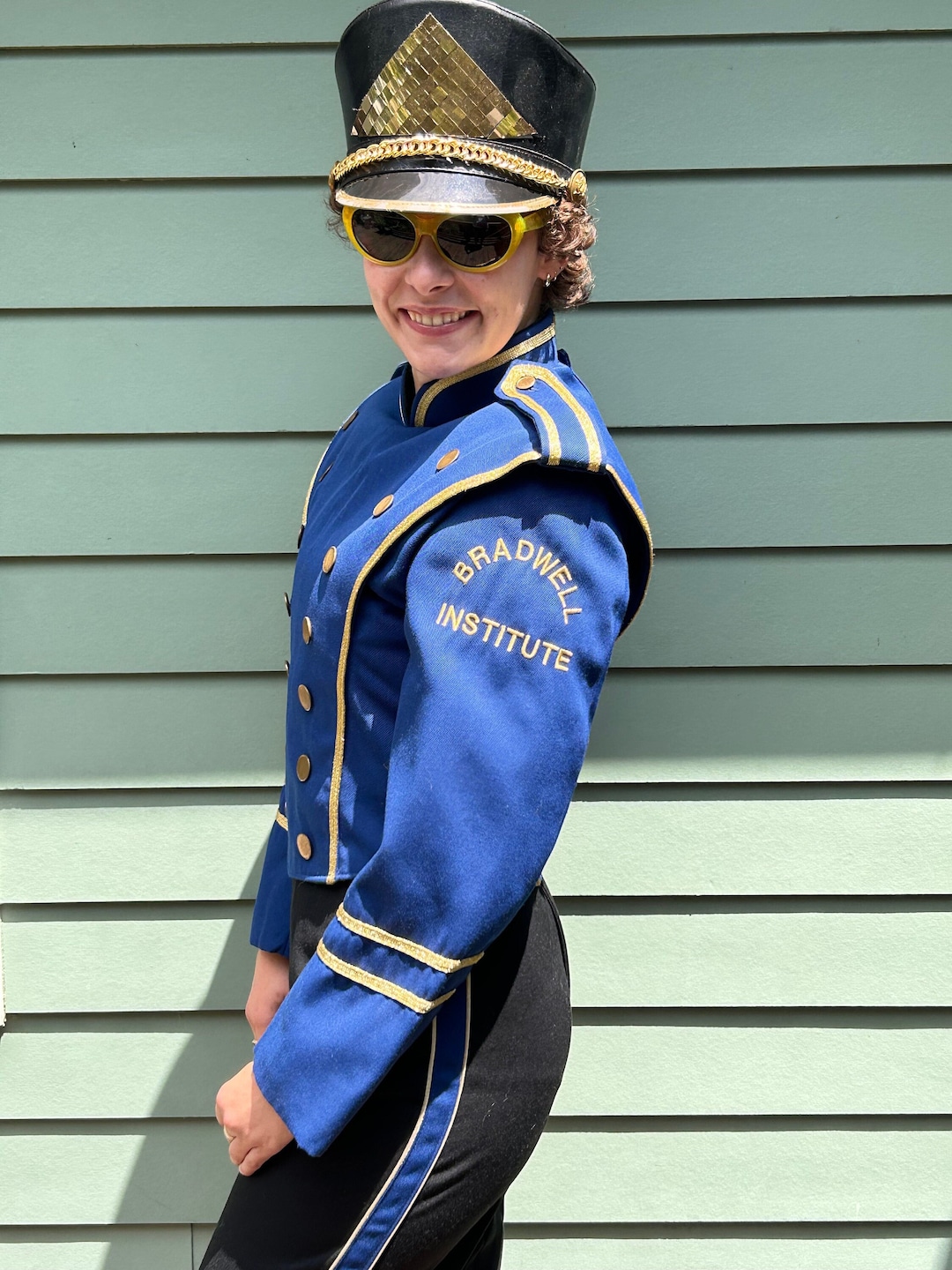 Vintage Marching Band Uniform Complete With Hat Stanbury Unionmade