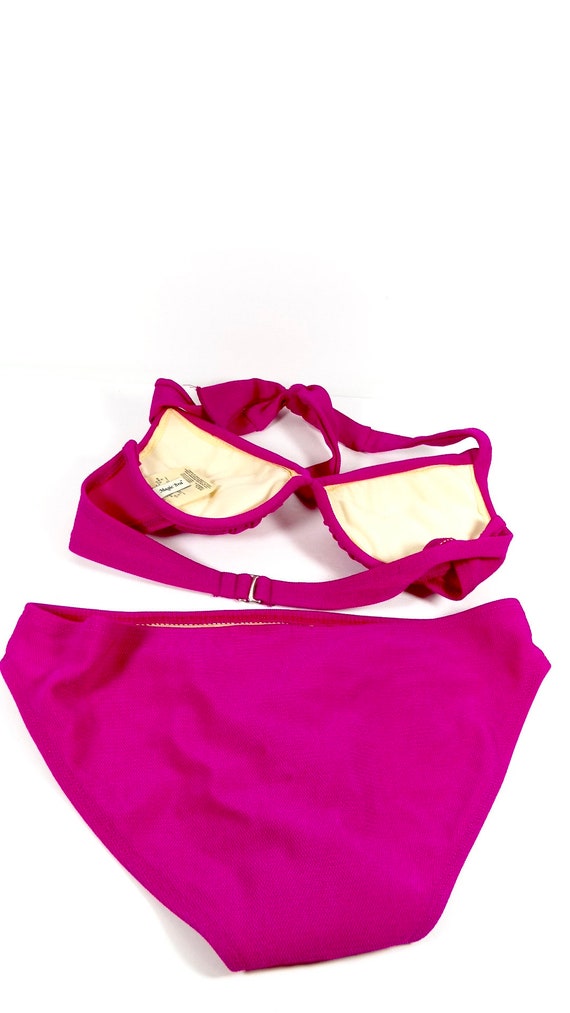 Y2K Magic Bra Hot Pink Bikini Size S Magic Bra Biki… Gem