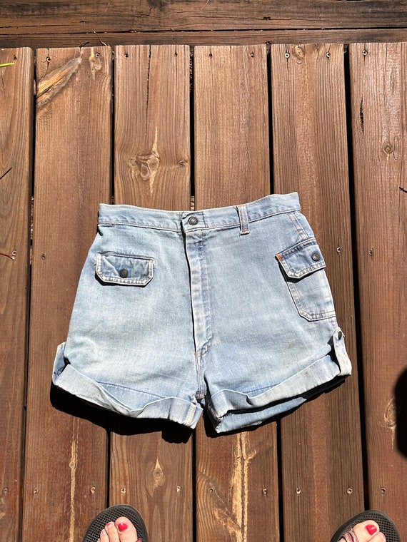 1970s-80s Kmart Denim Shorts Vintage Jeans Shorts 