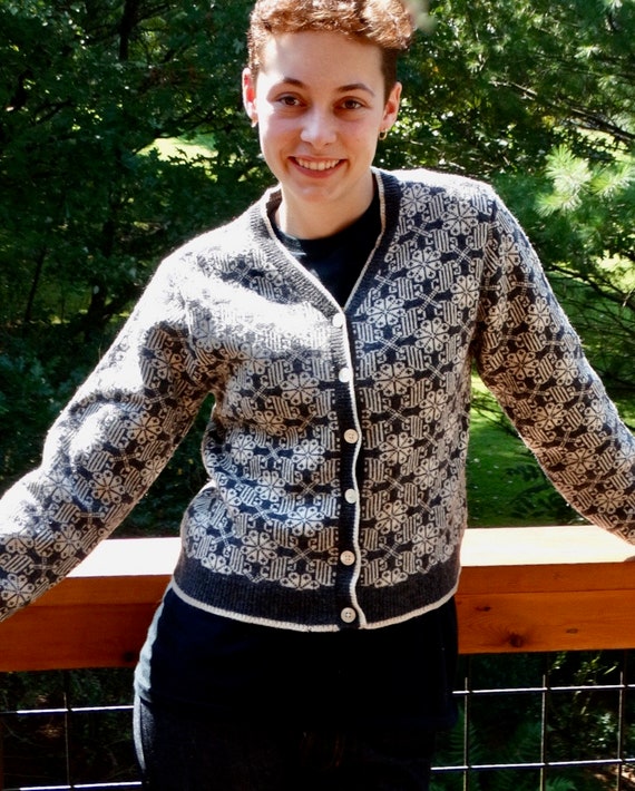 90s Vintage Gap Wool Cardigan Womens Size XS Nordic Ski Scandinavian Style 1990s Preppy Etsy Australia