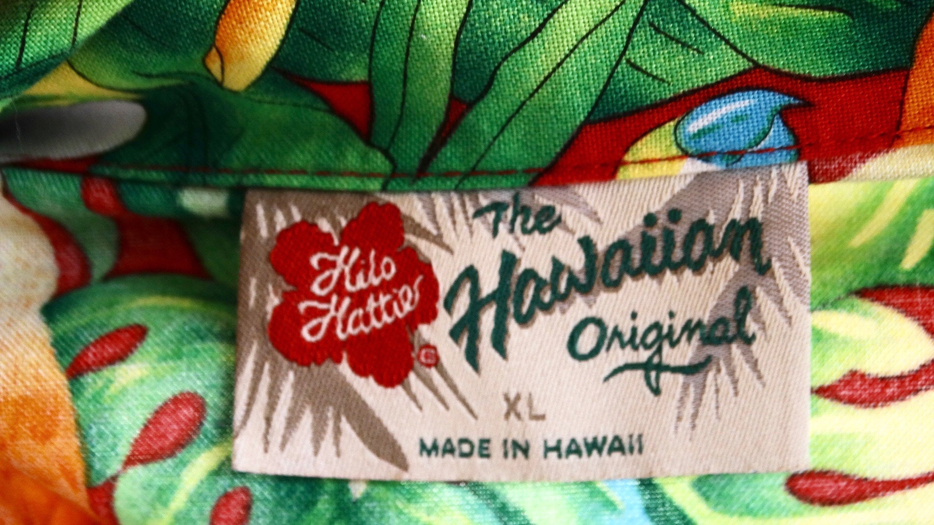 Vintage Hilo Hattie Hawaiian Shirt the Hawaiian Original