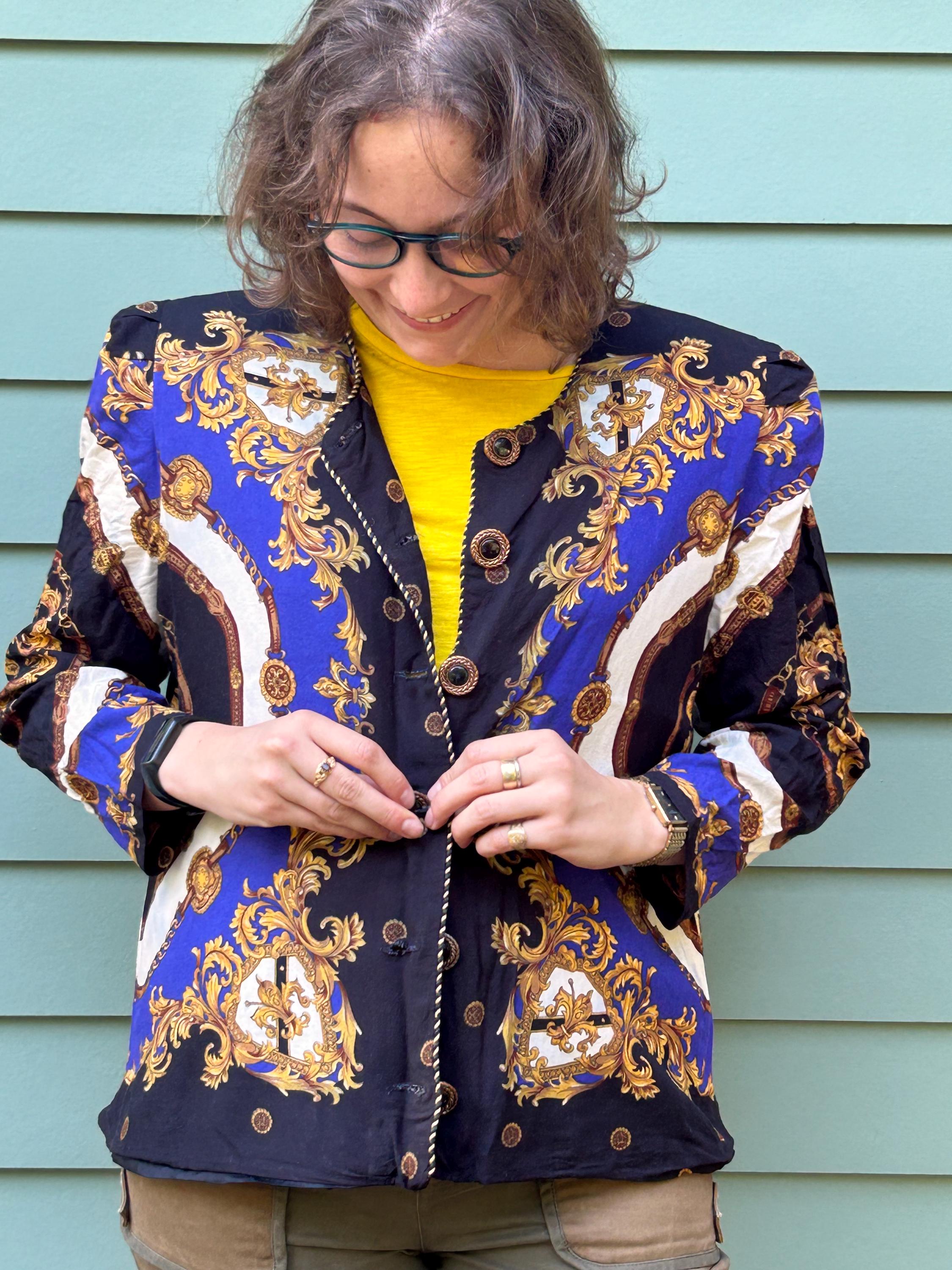 Versace Style 80s - Etsy