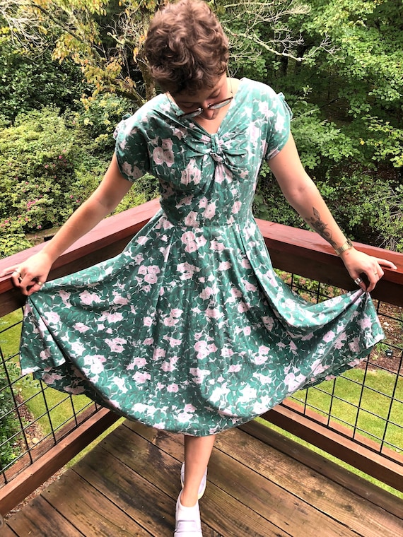 Windsor blue cheap floral dress