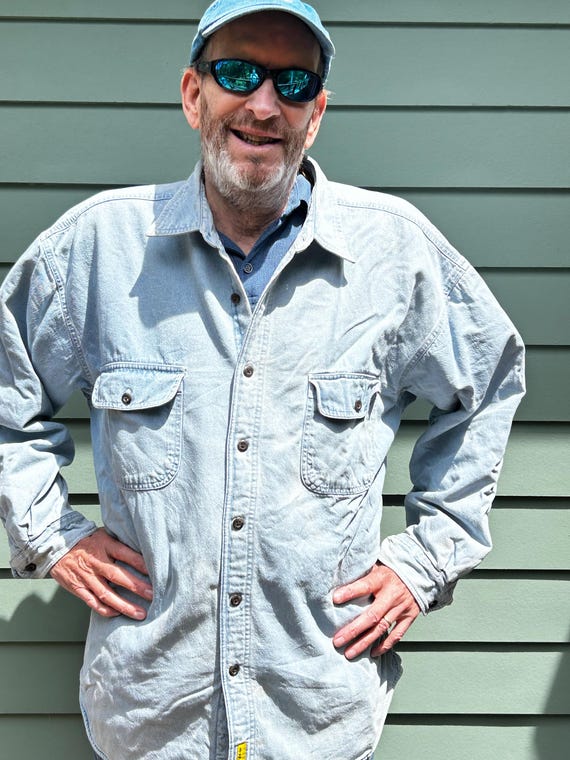 Vintage Lined Stanley Chore Jacket Mens XL Vintage Barn Jacket Stanley Barn Jacket Denim Chore Jacket