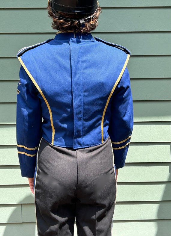 Vintage Marching Band Uniform Complete with Hat Sta… Gem