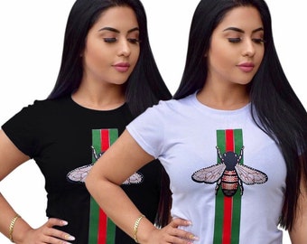 gucci bee t shirt women's