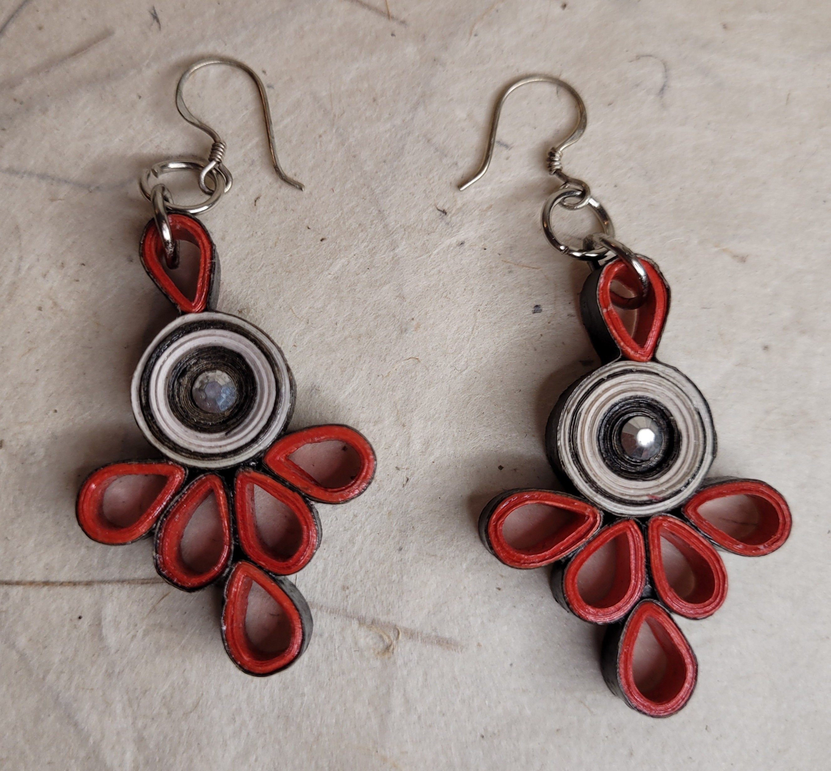 Quilling Earrings - VN6ER1NN023NN - Quilling Arts - Viet Net