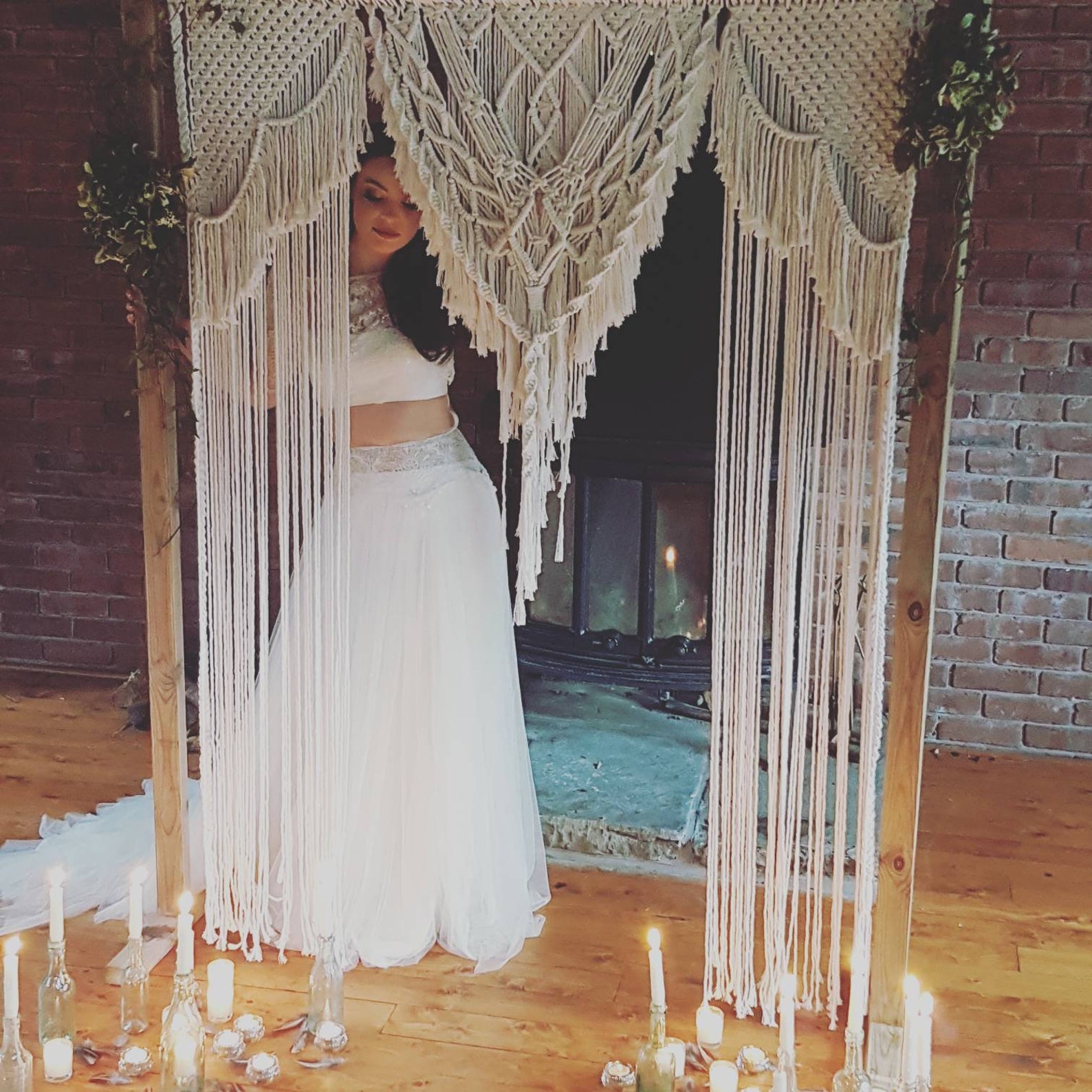 Large Macrame Wall Hanging Wedding Backdrop Macrame Etsy