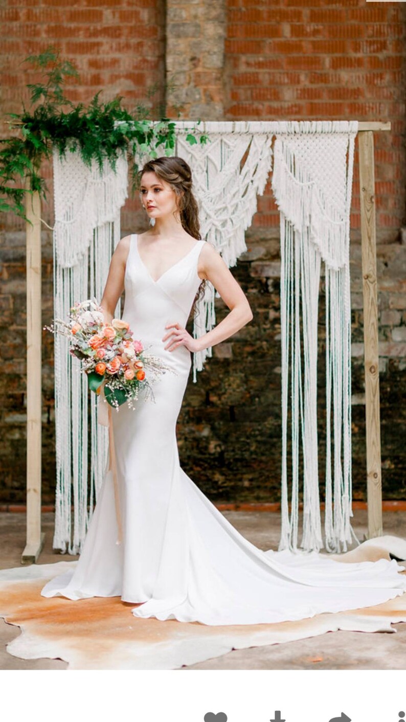 Large Macrame Wall Hanging Wedding Backdrop Macrame Etsy