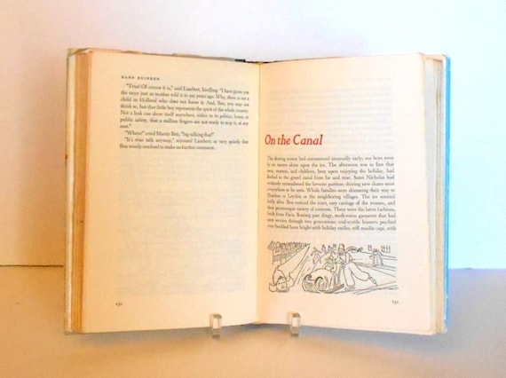 Hans Brinker or the Silver Skates 1954 Edition Classic Childrens