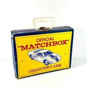 Vintage Matchbox Cars Case - Etsy