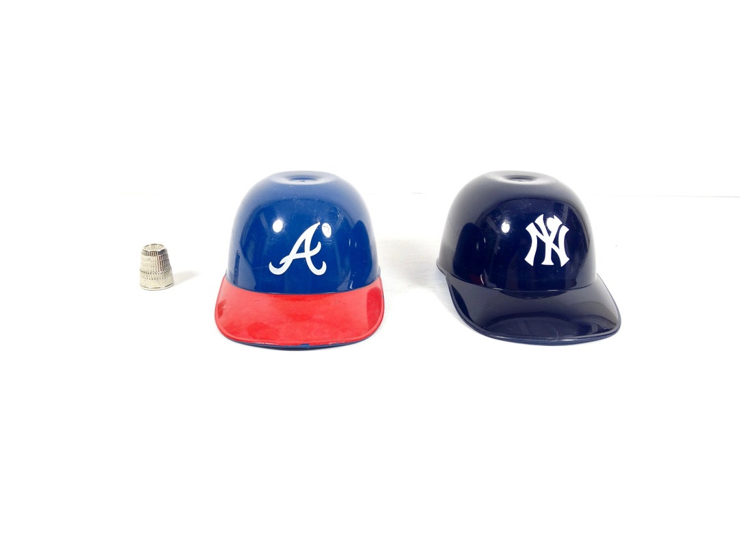 Y2K Fotoball Mini Baseball Helmets Atlanta Braves New York Yankees
