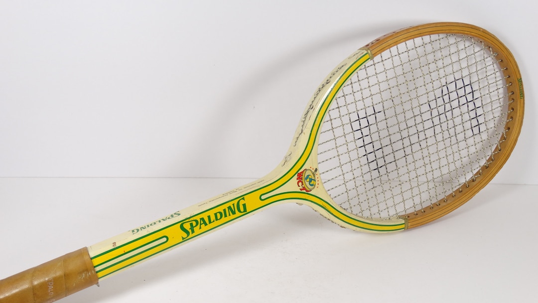 Set De 2 Raquettes Bois Spalding Air-Flite – Badminton/Squash – Vintage