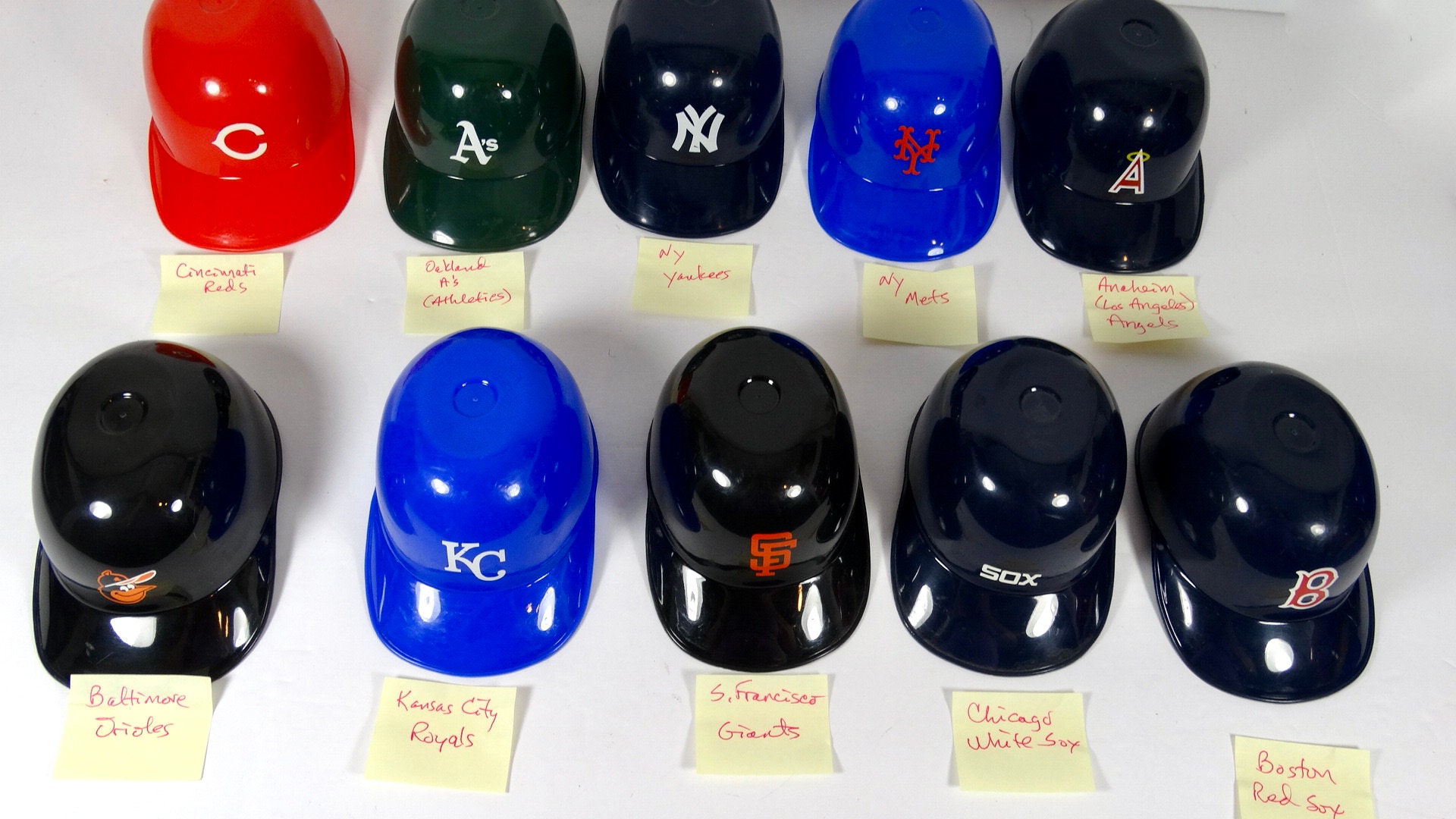 1980s Laich Mini Baseball Helmets Dairy Queen Promo Mini Batting