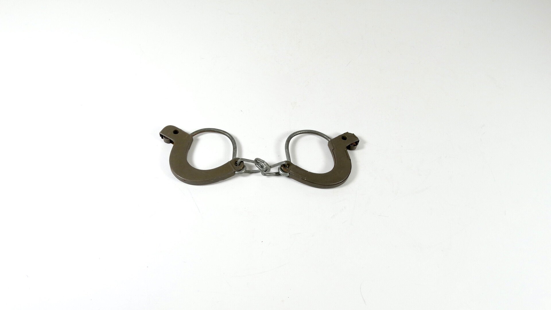 Small Vintage Handcuff Key Vintage Key for Handcuffs Vintage Hollow Barrel  Key Charm Steampunk Key Rustic Skeleton Key 
