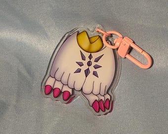 Digi-Egg of Light Acrylic Keychain