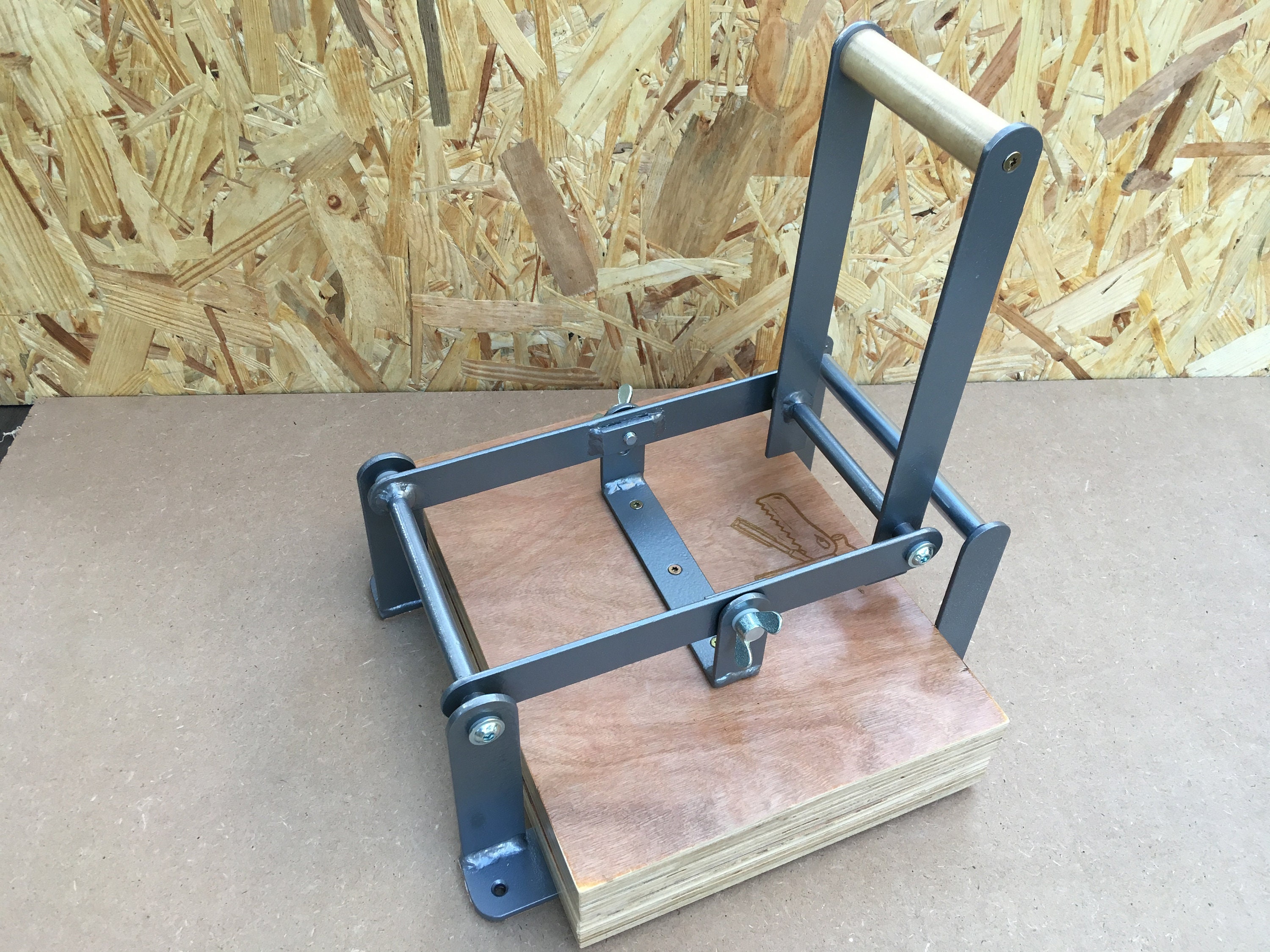 A4size hand lino press lino cut press heavy duty steel US Etsy