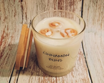 Cinnamon Buns Soy Candles, Cinnamon Candles, Food candles, soy candles, scented soy candles, Soy candle, Scented candles