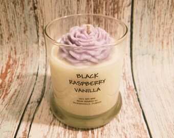Black Raspberry Vanilla Soy Candles, Raspberry Candles, Vanilla candles,  fruity candles, scented soy candles,  scented candles