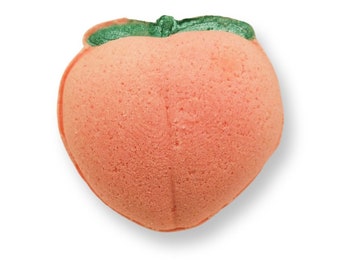 Peach bath bombs, Fruit bath bomb, fruity bath bombs, peach sangria bath bombs, bath bombs, bath fizzy, vegan bath bombs, fun bath bombs