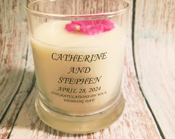 Wedding Day Candles, Wedding candles, custom wedding candles, Wedding gifts, soy candles, scented soy candles, great gifts, candles