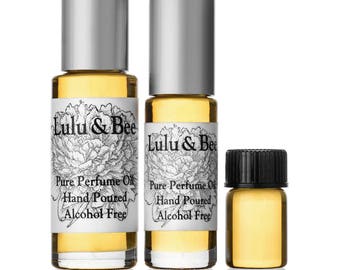 IRIS  ~ Pure Perfume Rollerball: Alcohol Free - Women. Vegan & Cruelty Free.
